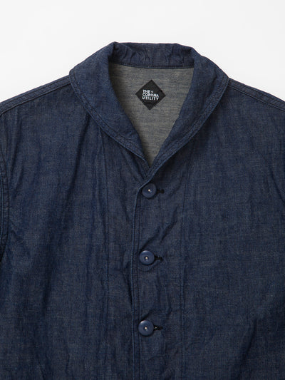 CJ004 - CORONA・Utility Navy Jumper / High Density Indigo Denim