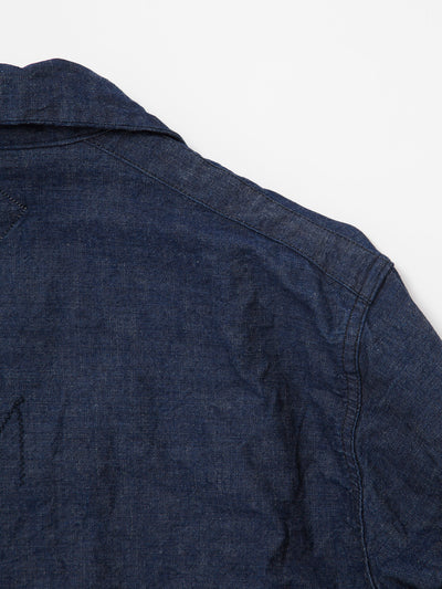 CJ005 - CORONA・Utility Sailor Jacket / 8.5oz High Density Indigo Denim
