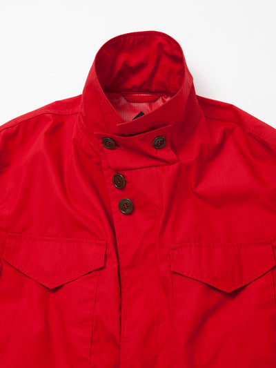 CJ007 - CORONA・M-43 Field Jacket / Weather Cloth - Red