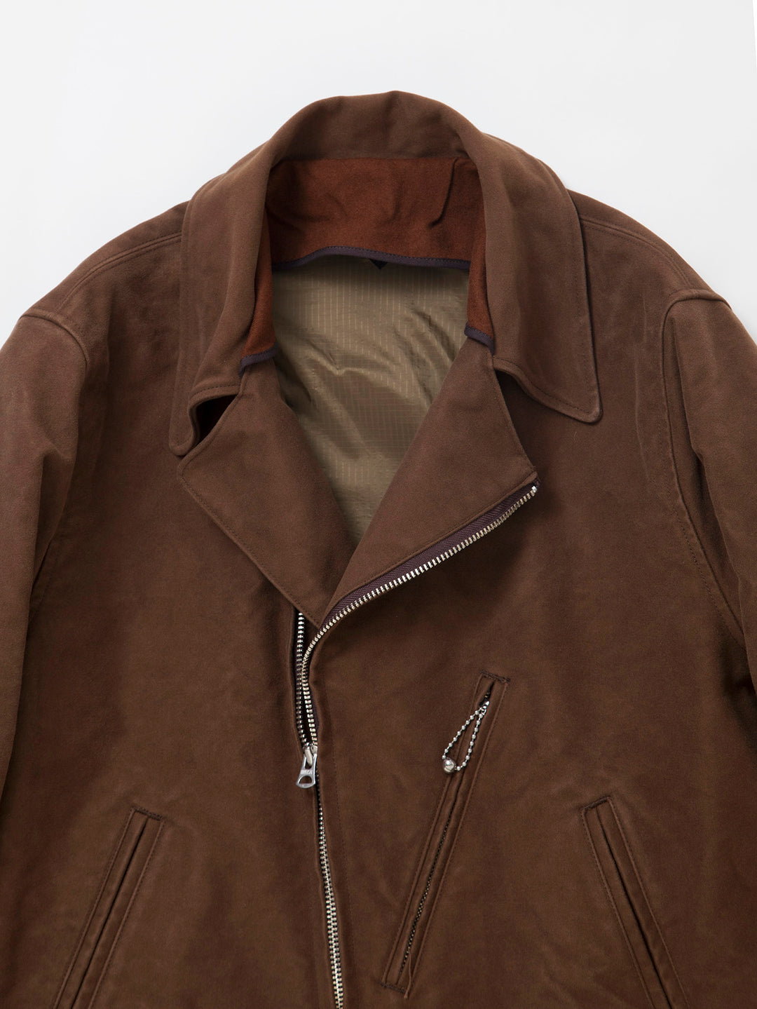 CJ014・Utility WB Zipup Jacket / Cotton Moleskin - Brown