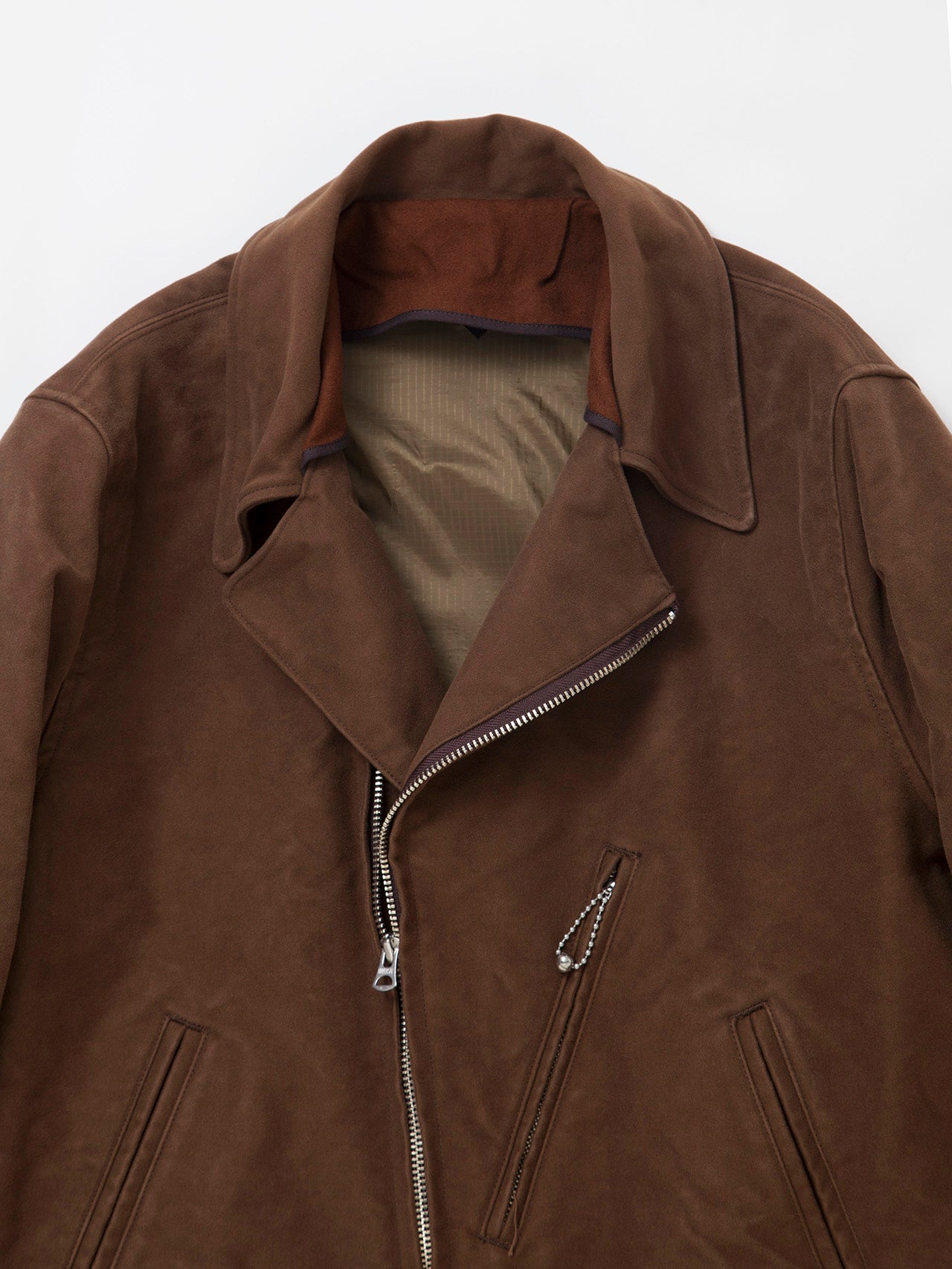 CJ014 - CORONA・Utility WB Zipup Jacket / Cotton Moleskin - Brown