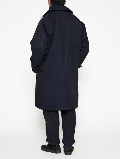 CJ046 - CORONA・Up Duster Coat RB21 / High Density Chambray Gabardine - Midnight Navy