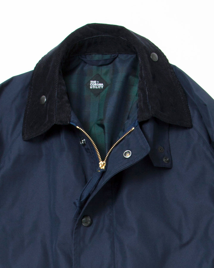 THE CORONA UTILITY - CJ054・A-2 Deck Jacket Long / Ester Gabardine - Navy