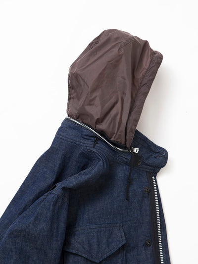 CJ112 - CORONA・M-65 Field Jacket / 8.5oz High Density Indigo Denim