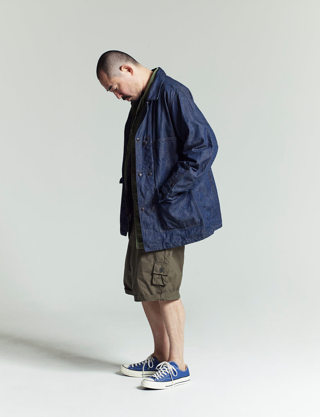 A-1 CLOTHING × THE CORONA UTILITY - CJ123A-1・Cross Town Jacket / Indigo Denim