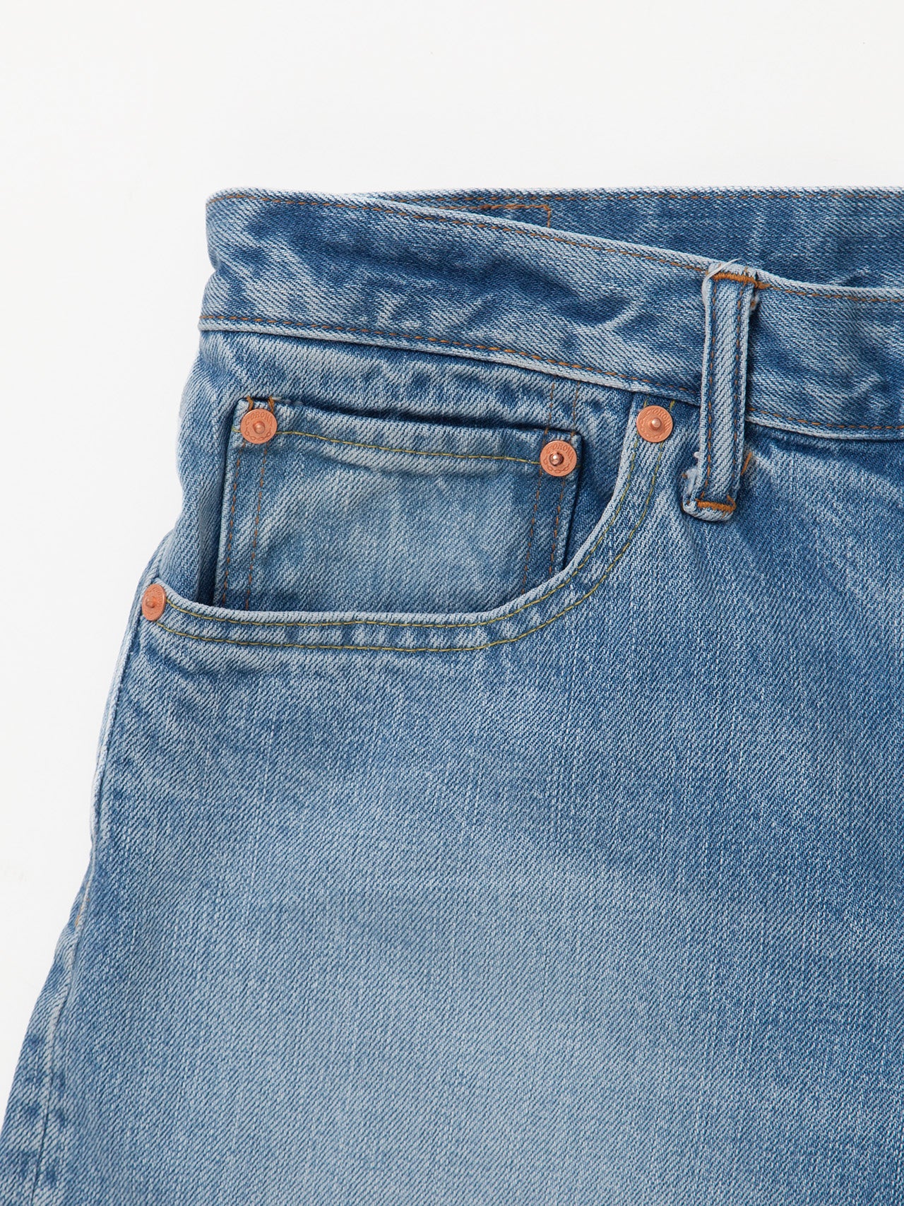 THE CORONA UTILITY・W05 5Pocket / Indigo Blue w/Special Bio Wash