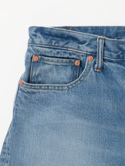 THE CORONA UTILITY・W05 5Pocket / Indigo Blue w/Special Bio Wash