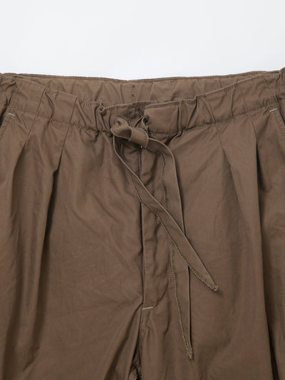CP026E - CORONA・2T Desert Slacks / High Density Cotton Gabardine - Dark Khaki