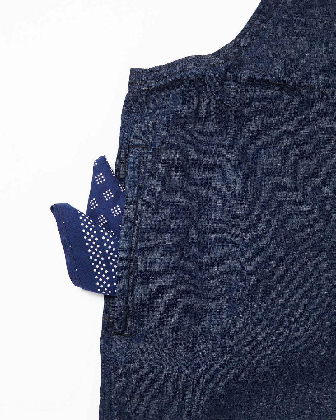 CP037・NAVY OVER PANTS / Indigo Denim