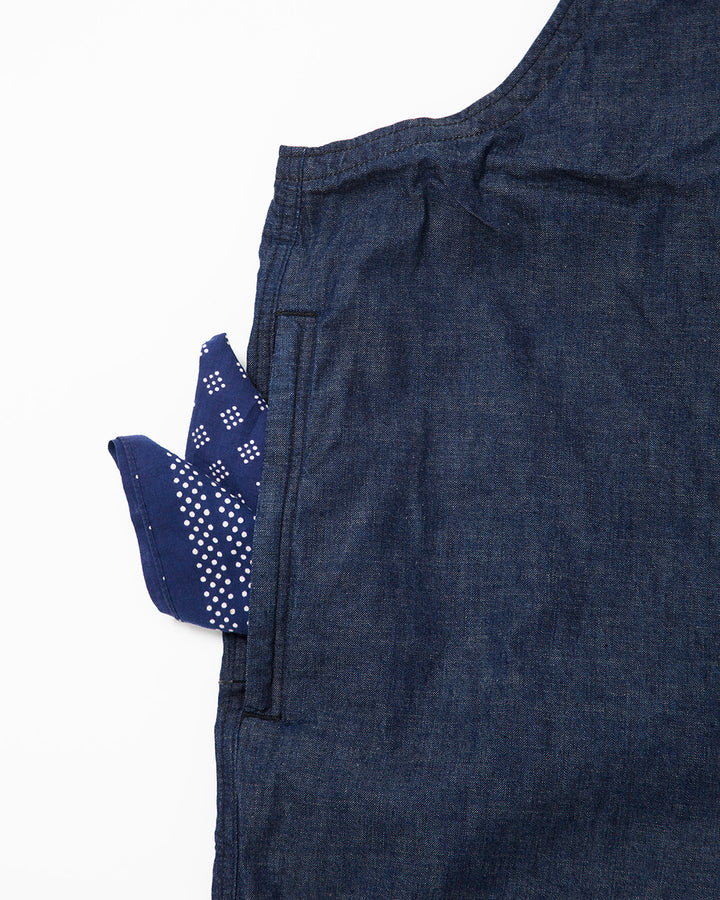 CP037・NAVY OVER PANTS / Indigo Denim