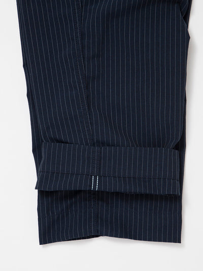 CP026 - CORONA・2T Desert Slacks / TR Oxford - Navy Stripe