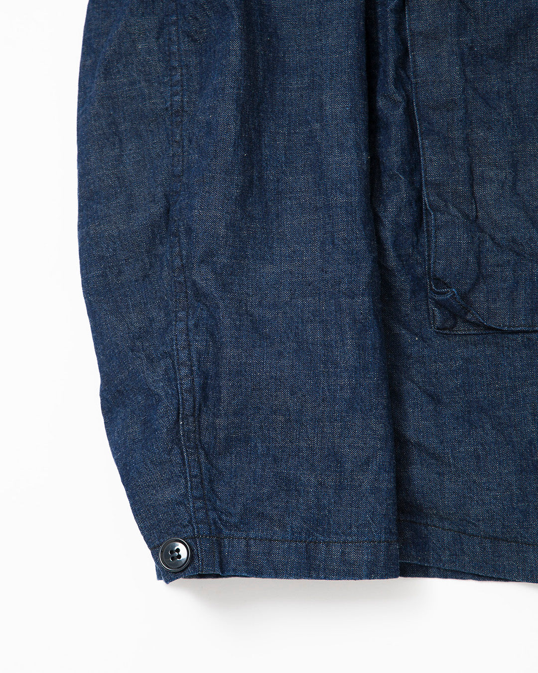 THE CORONA UTILITY - CS022・Navy Utility Jac Shirt / Indigo Denim