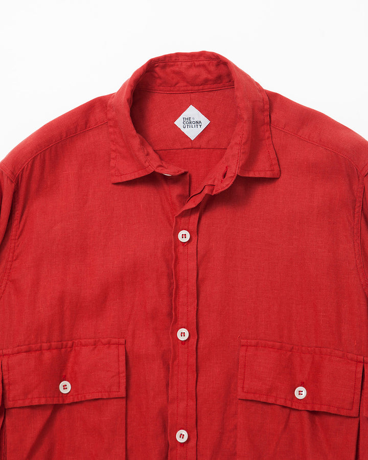 CS081・Hunter Hiker Jac Shirt / Red