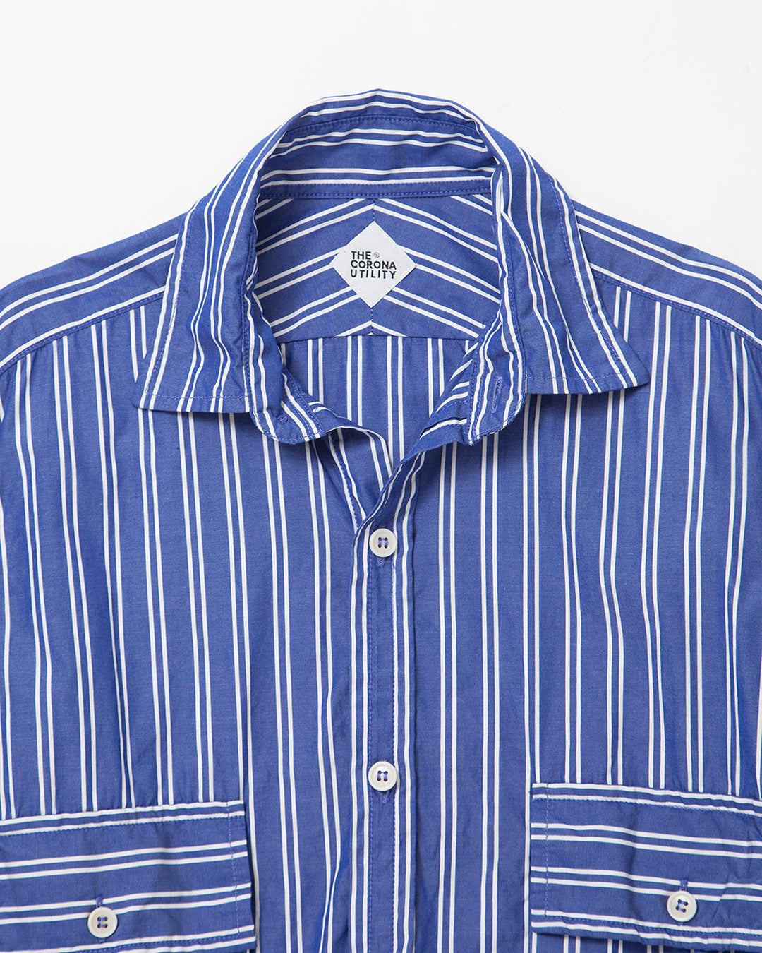 CS081・Hunter Hiker Jac Shirt / Blue × White