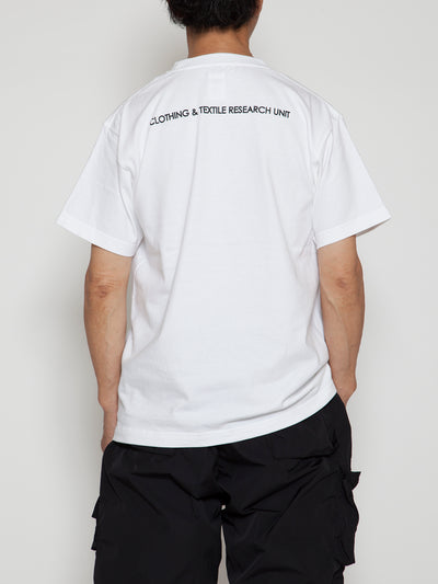 CT005 - CORONA・ARMY Felt Tee / White