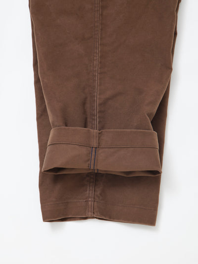 FP001 - FATIGUE SLACKS "UTILITY SLACKS" / Cotton Moleskin - Brown