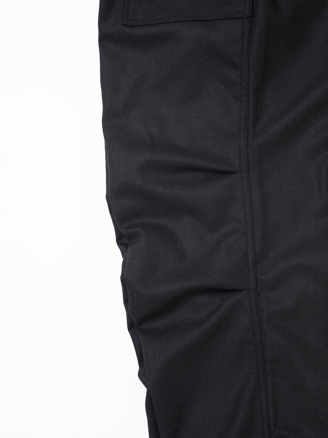 FP005E - FATIGUE SLACKS "AGGRESSOR EASY SLACKS" / Wool + Ester Stretch Twill - Black