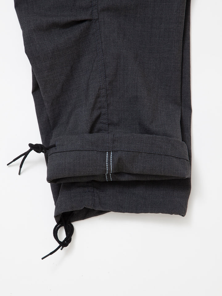 FP005E・"AGGRESSOR EASY SLACKS" / Wool Tropical Cloth - Charcoal