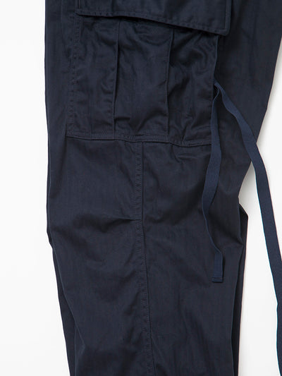 FP006 - FATIGUE SLACKS "JUNGLE SLACKS" / Cotton H.B.T - Navy