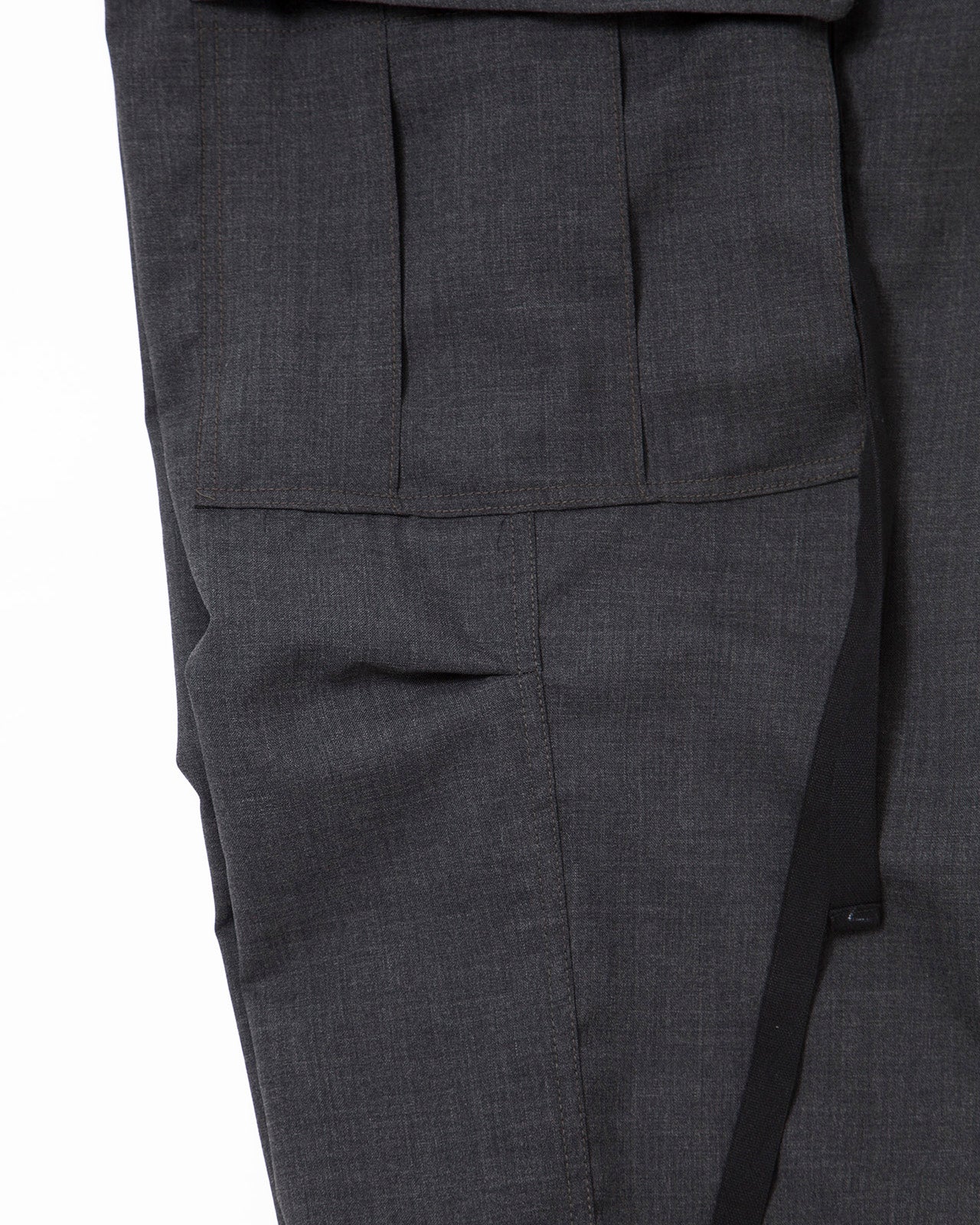 FP006E・JUNGLE EASY SLACKS / Heather Charcoal – THE CORONA UTILITY