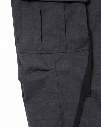 FATIGUE SLACKS - JUNGLE EASY SLACKS / Heather Charcoal