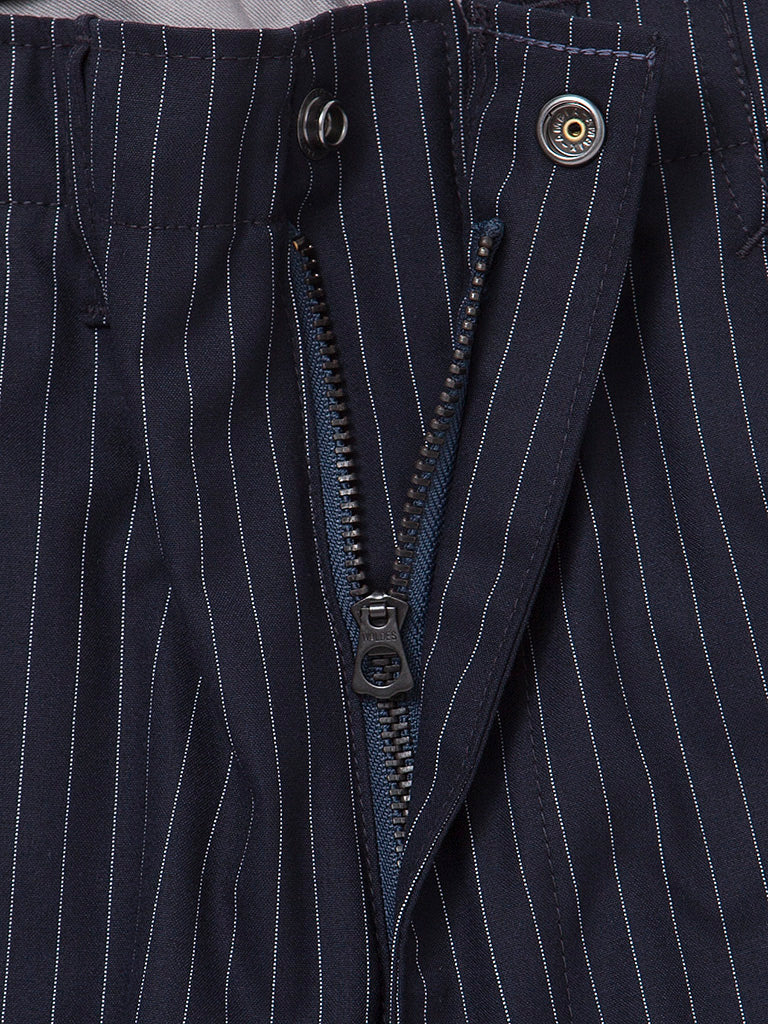 FP009・"M-51 SHORT SLACKS" / TR Oxford - Navy Stripe