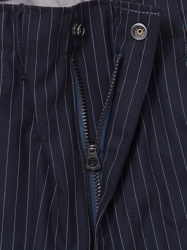 FP009・"M-51 SHORT SLACKS" / TR Oxford - Navy Stripe