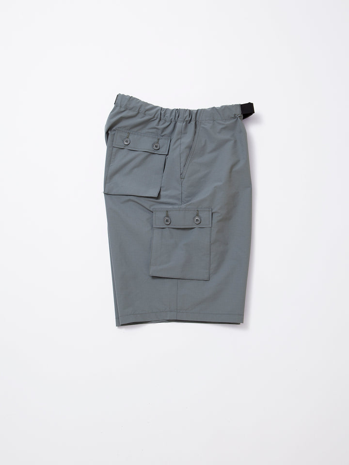 FP014E・"TIGER EASY SHORT SLACKS" / Polyester Ripstop - Light Grey