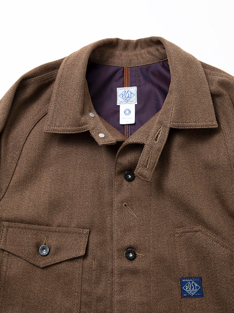 POST O'ALLS × THE CORONA UTILITY - PC1102・ #1102 Engineer's Jacket / CORONA・Cavalry Twill