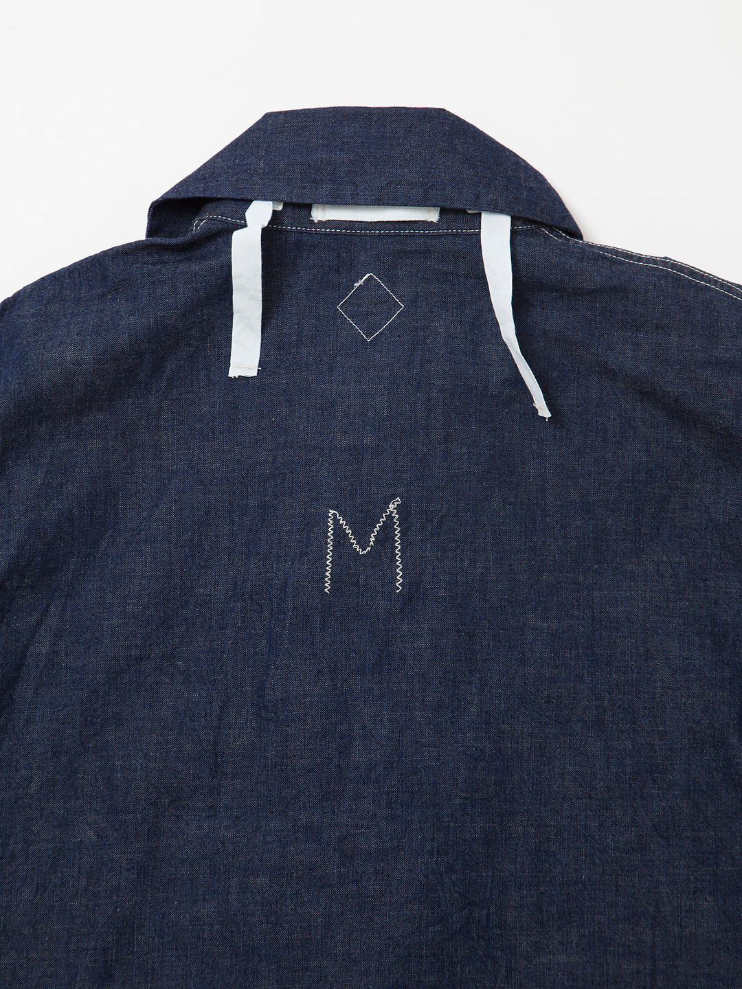 CJ003・Utility Navy Pullover Jacket / High Density Indigo Denim w/Natural Stitch
