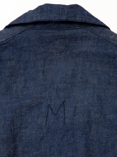 CJ005 - CORONA・Utility Sailor Jacket / 8.5oz High Density Indigo Denim
