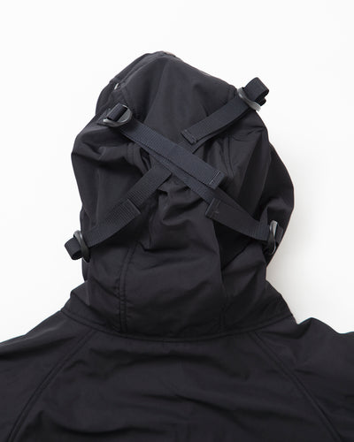 CJ008 - CORONA・G-1 Parka Coat / Ester Gabardine - Black
