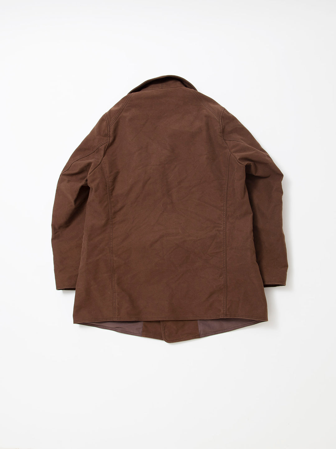 CJ009・Utility Mackinaw Coat / Cotton Moleskin - Brown