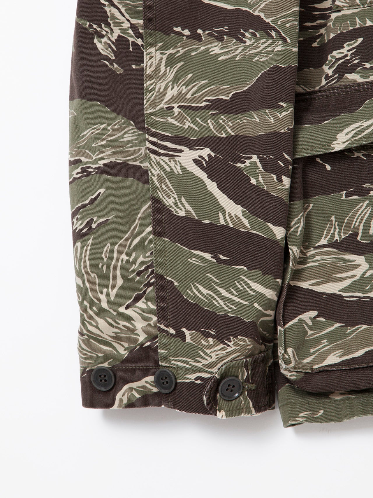 THE CORONA UTILITY・B.D.U Jacket / Tiger Stripe・Combat Fatigue Pattern Twill w/Special Bio Wash