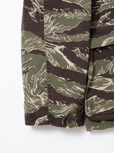 THE CORONA UTILITY・B.D.U Jacket / Tiger Stripe・Combat Fatigue Pattern Twill w/Special Bio Wash