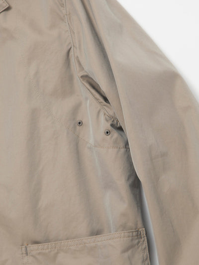 CJ034 - CORONA・Utility Work Coat / High Density Chambray Gabardine - Beige