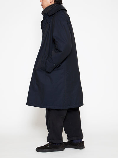 CJ046 - CORONA・Up Duster Coat RB21 / High Density Chambray Gabardine - Midnight Navy
