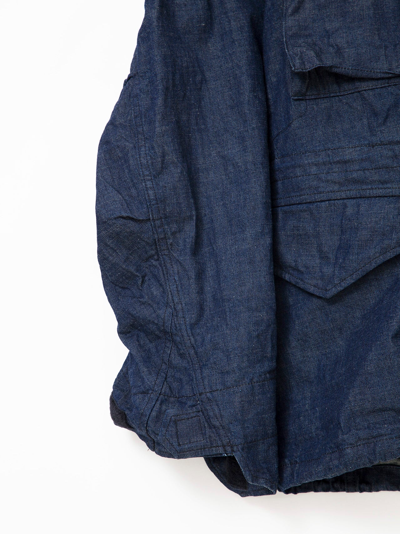 CJ112 - CORONA・M-65 Field Jacket / 8.5oz High Density Indigo Denim