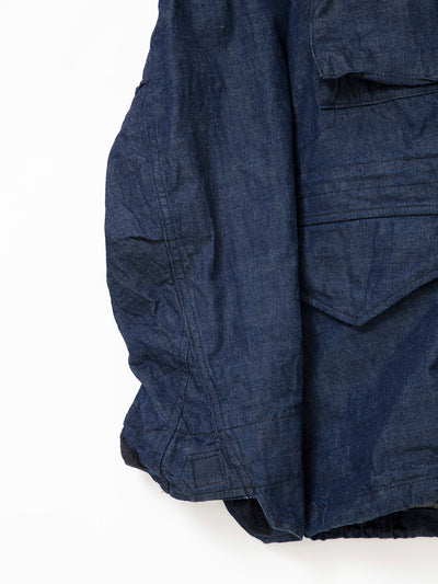 CJ112 - CORONA・M-65 Field Jacket / 8.5oz High Density Indigo Denim