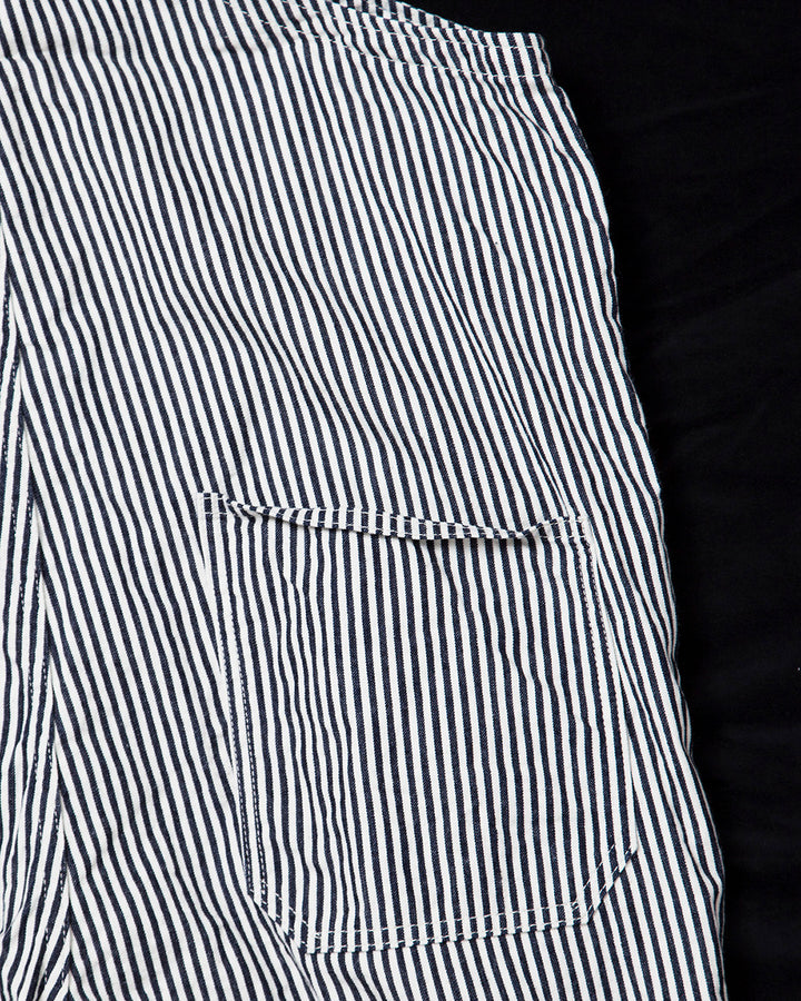 THE CORONA UTILITY - CP037・NAVY OVER PANTS / Hickory Stripe