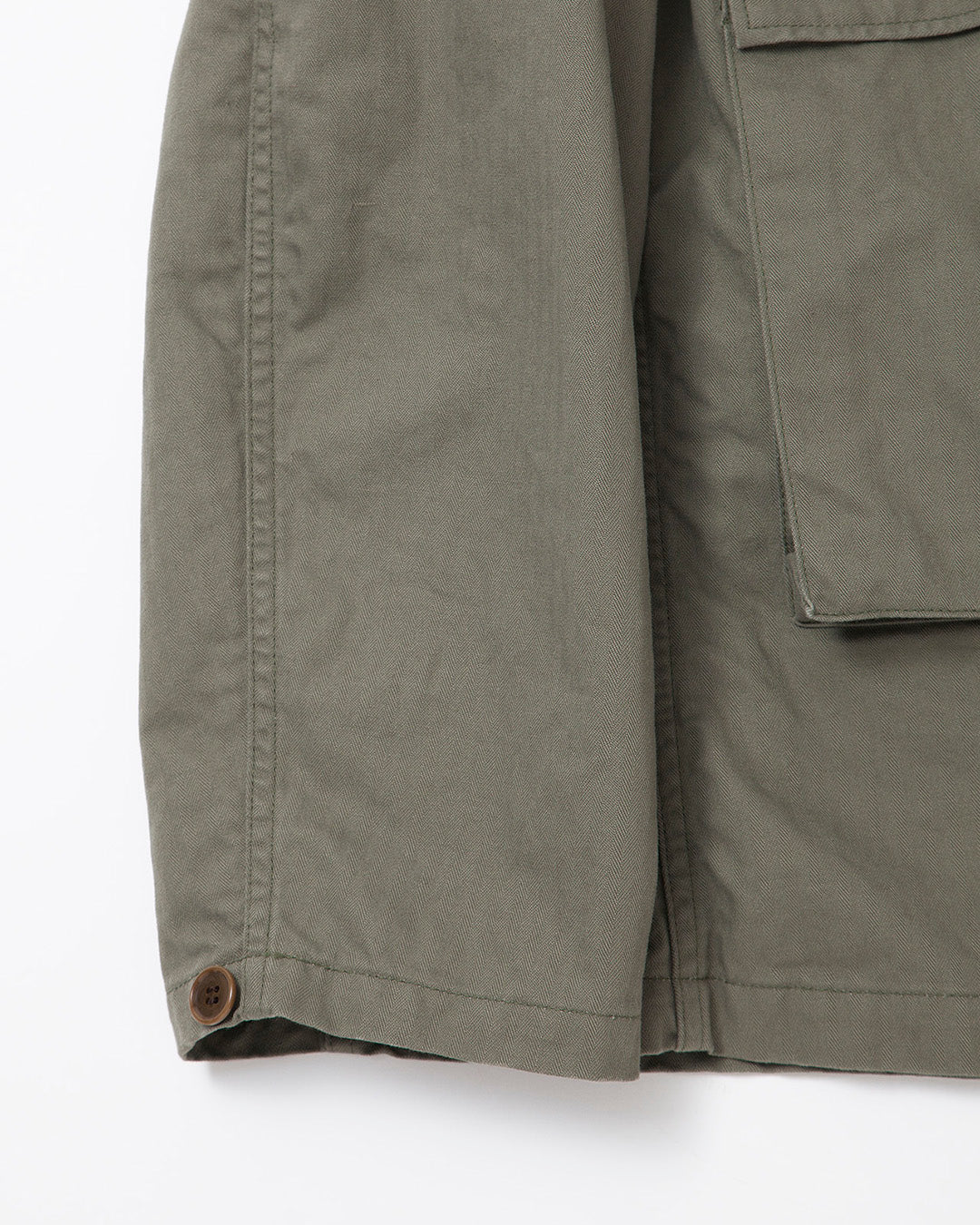 CS022・Navy Utility Jac Shirt / Olive Green