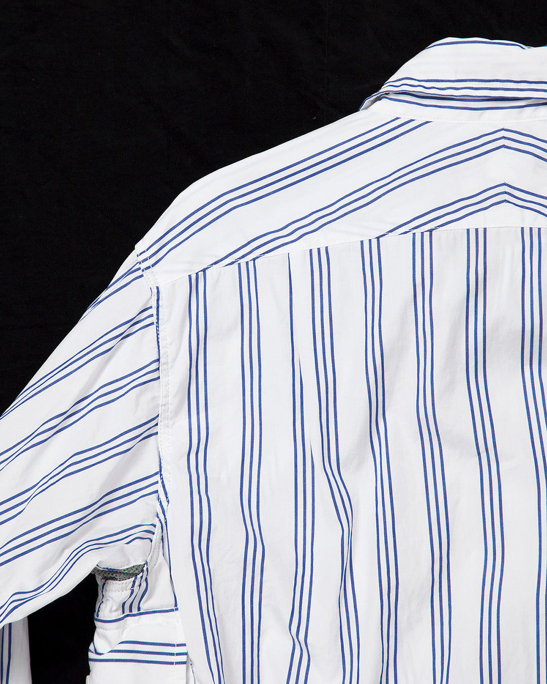THE CORONA UTILITY・Hunter Hiker Jac Shirt / White × Blue