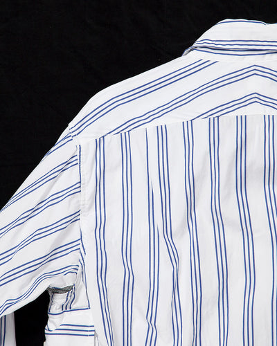 THE CORONA UTILITY・Hunter Hiker Jac Shirt / White × Blue