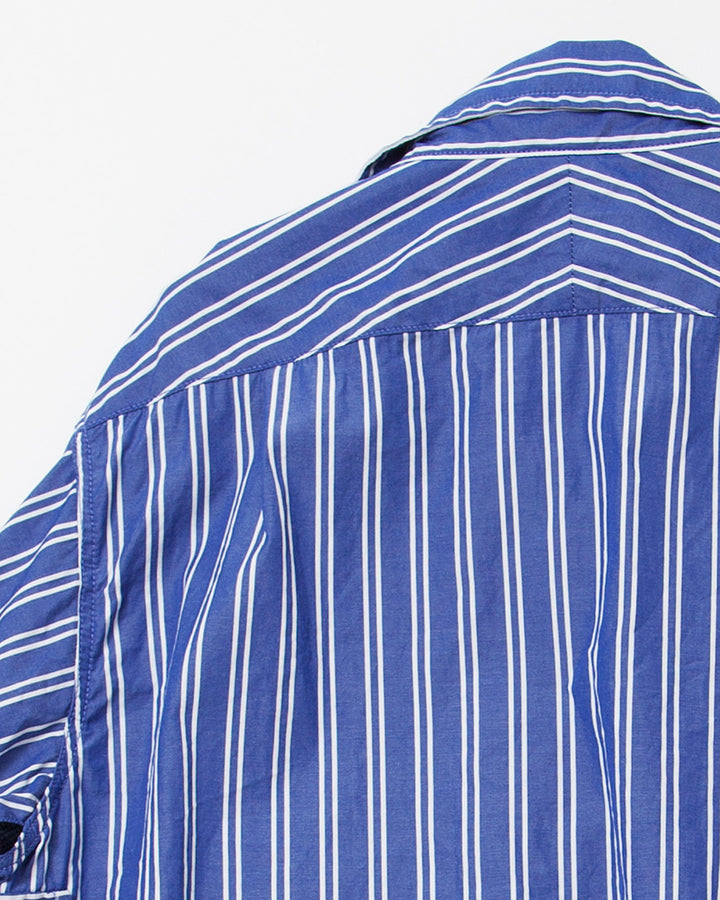 CS081・Hunter Hiker Jac Shirt / Blue × White