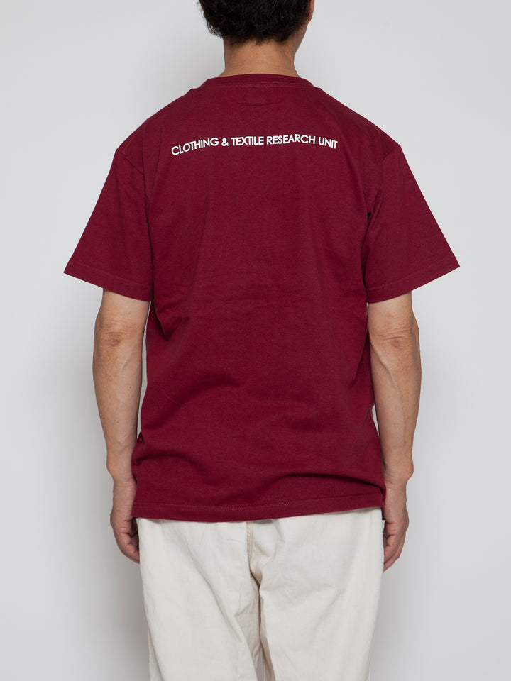 CT005・ARMY Felt Tee / Burgundy