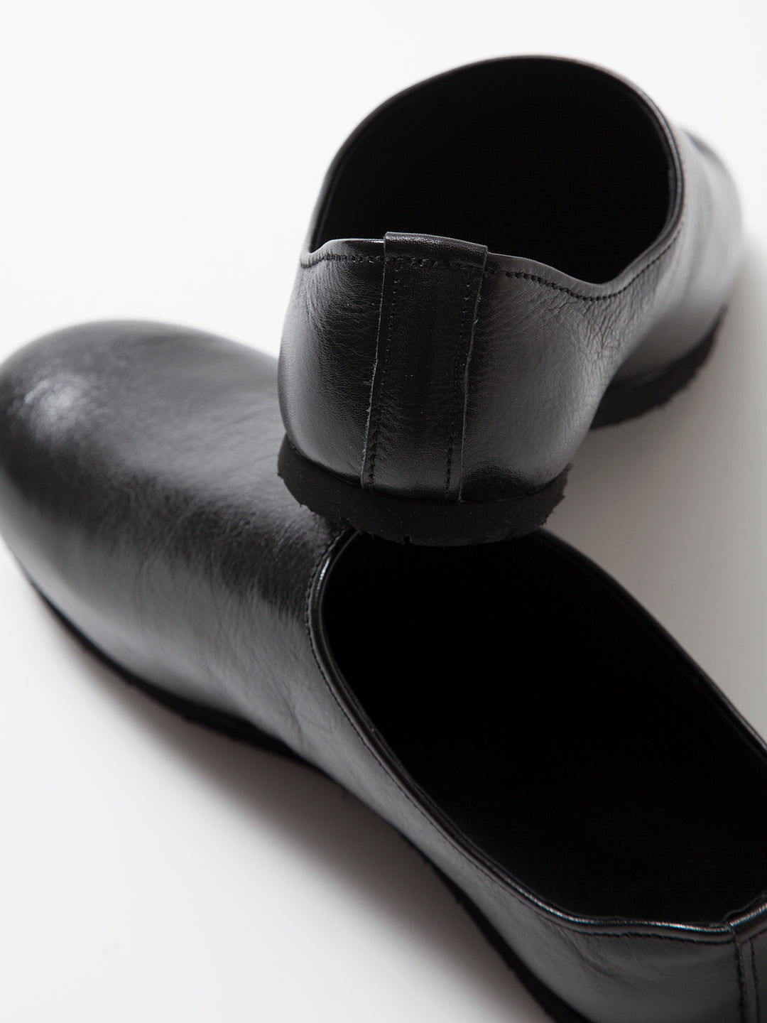 NAKAMURA SHOES × THE CORONA UTILITY - CZ010・Easy Slip-On / Kip Leather - Black