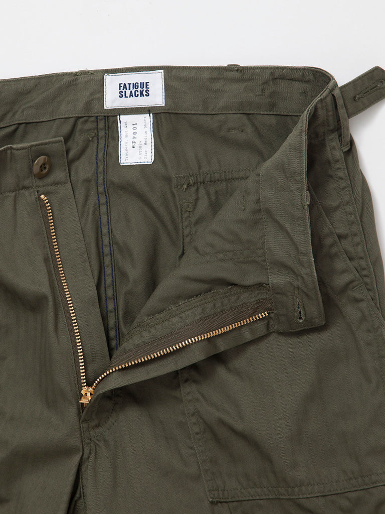 FP001 - FATIGUE SLACKS "UTILITY SLACKS" / Cotton H.B.T - OD