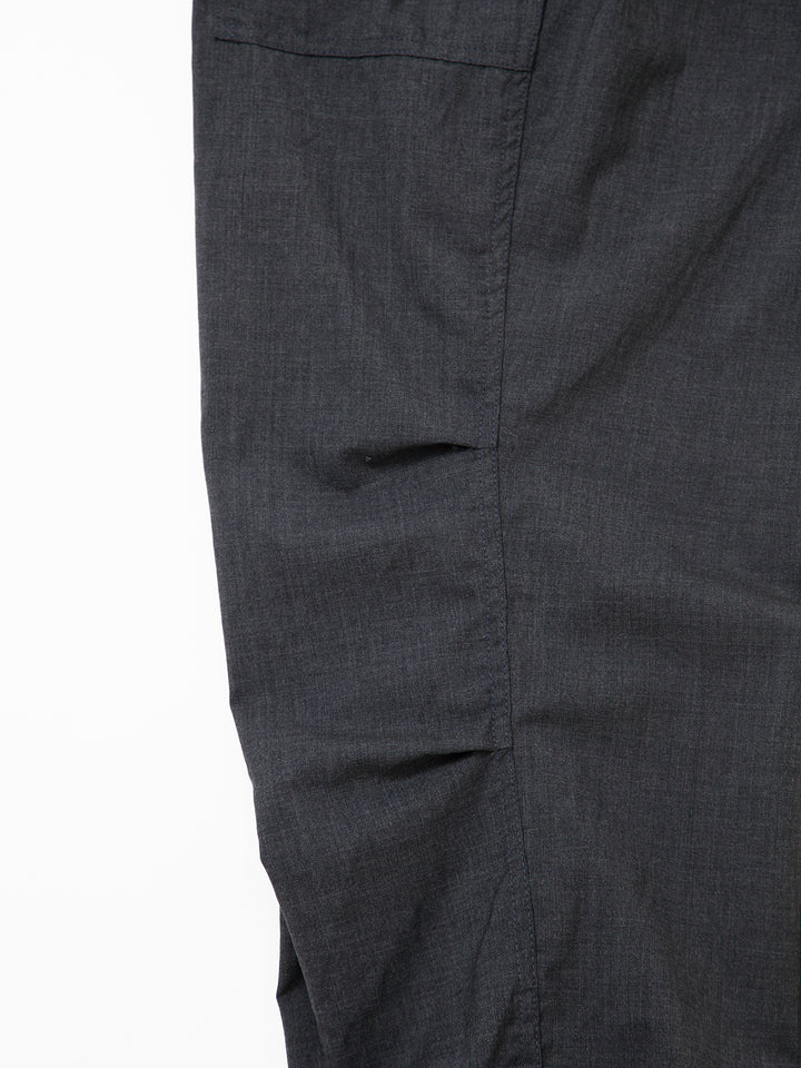FP005E・"AGGRESSOR EASY SLACKS" / Wool Tropical Cloth - Charcoal