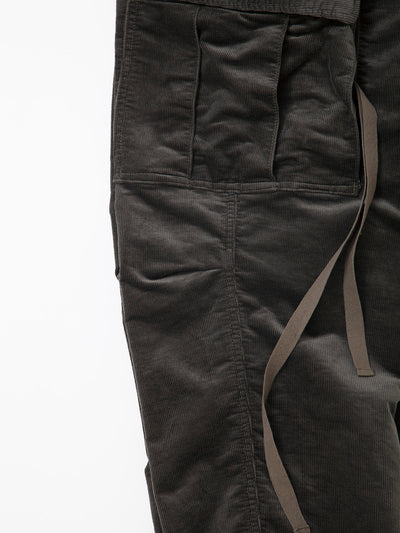 FP006E - FATIGUE SLACKS "JUNGLE EASY SLACKS" / Stretch Corduroy - Olive Green
