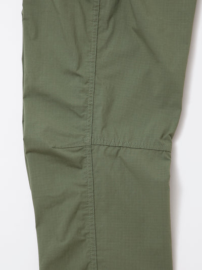 FP007E - FATIGUE SLACKS "EX-48 EASY SLACKS" / Nylon + Cotton Ripstop - Tropical Green